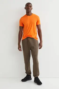 شلوار جاگر مردانه خاکی اچ اند ام