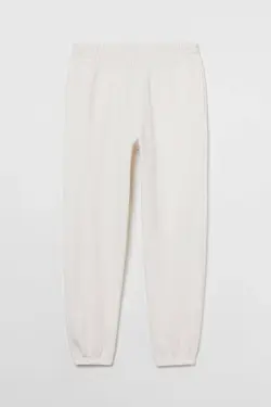 شلوار جاگر مردانه کرمی اچ اند ام