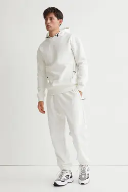 شلوار جاگر مردانه سفید اچ اند ام