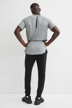 شلوار جاگر مردانه سیاه اچ اند ام