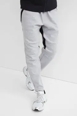 شلوار جاگر مردانه خاکستری روشن اچ اند ام