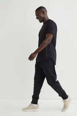 شلوار جاگر مردانه سیاه اچ اند ام