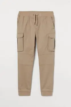 شلوار جاگر مردانه بژ اچ اند ام