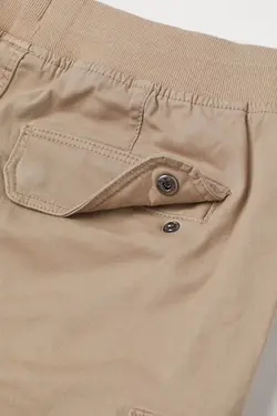 شلوار جاگر مردانه بژ اچ اند ام