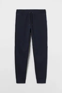 شلوار جاگر مردانه سرمه ای اچ اند ام