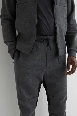 شلوار جاگر مردانه خاکستری تیره اچ اند ام
