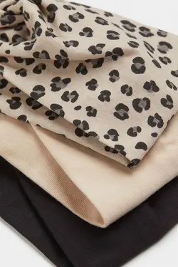 هدبند دخترانه بژ روشن اچ اند ام