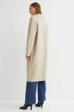 پالتو زنانه بژ روشن اچ اند ام