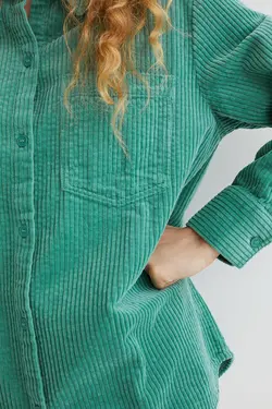 شومیز زنانه سبز اچ اند ام