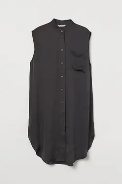 تونیک زنانه سیاه اچ اند ام