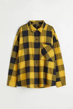 شومیز زنانه زرد اچ اند ام