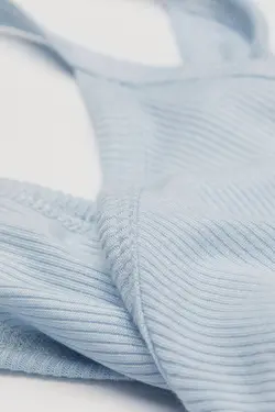 پیراهن میدی زنانه آبی روشن اچ اند ام