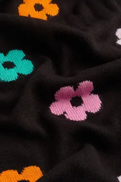 پیراهن میدی زنانه سیاه اچ اند ام