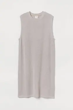 پیراهن کوتاه زنانه بژ اچ اند ام