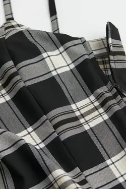 پیراهن کوتاه زنانه سیاه اچ اند ام