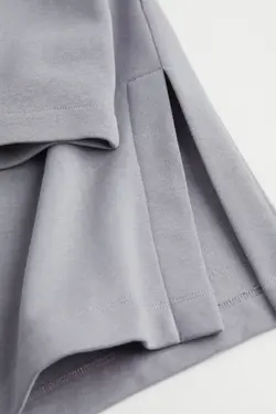 پیراهن آستین بلند زنانه خاکستری روشن اچ اند ام