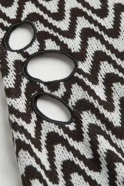 پیراهن سایز بزرگ زنانه سیاه اچ اند ام