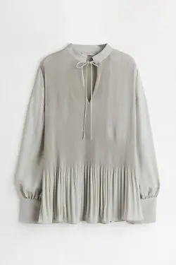 بلوز زنانه خاکستری روشن اچ اند ام