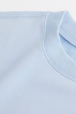 پیراهن آستین بلند زنانه آبی روشن اچ اند ام