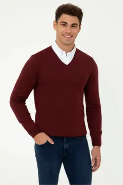 پلیور یقه هفت مردانه یو اس پولو