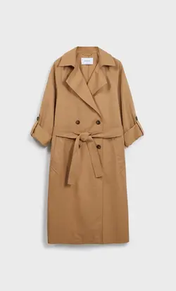 بارانی زنانه بژ استرادیواریوس