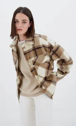 شکت زنانه بژ استرادیواریوس