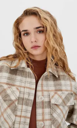 شکت زنانه بژ استرادیواریوس