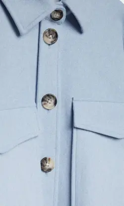 شکت زنانه آبی استرادیواریوس