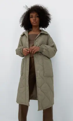 پافر زنانه خاکی استرادیواریوس