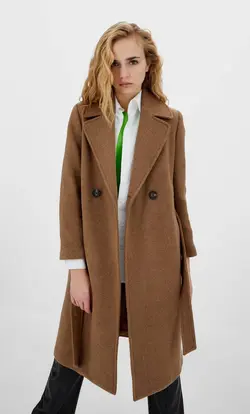 پالتو زنانه بژ استرادیواریوس