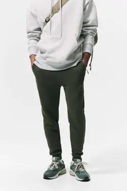 شلوار جاگر مردانه خاکی زارا