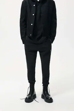 شلوار جاگر مردانه سیاه زارا