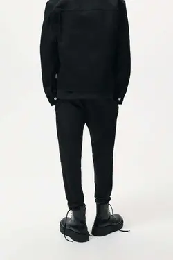 شلوار جاگر مردانه سیاه زارا