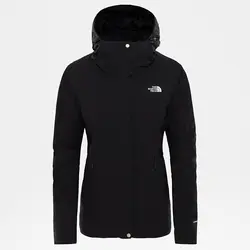 کاپشن ضد آب زنانه سیاه نورس فیس