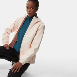 کاپشن ضد آب زنانه صورتی پودری نورس فیس