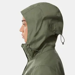 کاپشن ضد آب زنانه خاکی نورس فیس