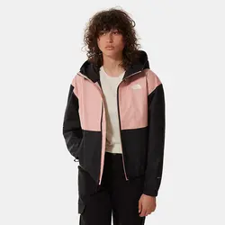 کاپشن ضد آب زنانه گلبهی نورس فیس