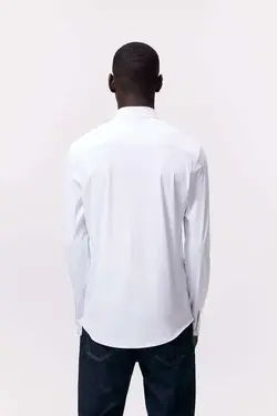 پیراهن رسمی مردانه سفید زارا