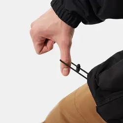 کاپشن ضد آب مردانه سیاه نورس فیس