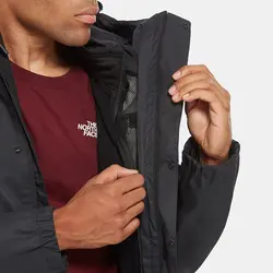 کاپشن ضد آب مردانه سیاه نورس فیس