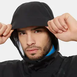 کاپشن ضد آب مردانه سیاه نورس فیس