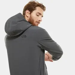 کاپشن ضد آب مردانه خاکستری تیره نورس فیس