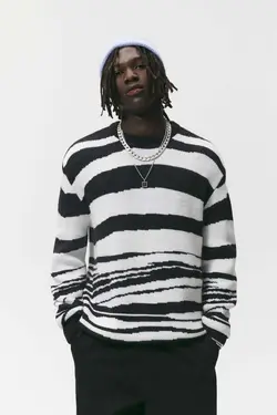 پلیور مردانه سفید زارا