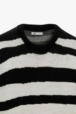 پلیور مردانه سفید زارا