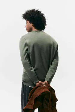 پلیور مردانه سبز زارا