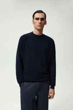 پلیور مردانه سرمه ای زارا