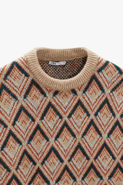 پلیور مردانه شتری زارا