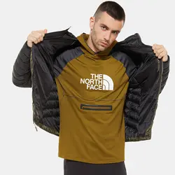 کاپشن پافر مردانه سیاه نورس فیس