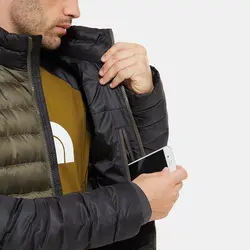 کاپشن پافر مردانه سیاه نورس فیس