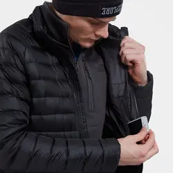 کاپشن پافر مردانه سیاه نورس فیس